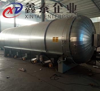 三角帶硫化罐設備的設備特點介紹